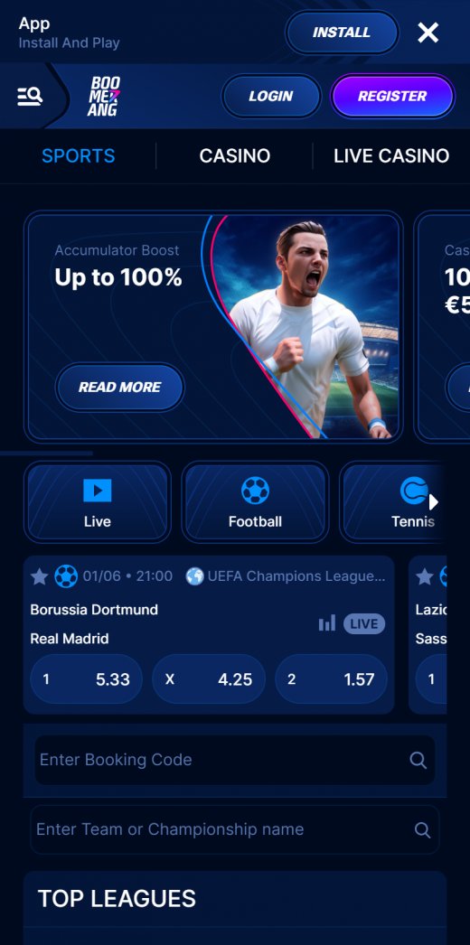 Introduction to boomerang bet recenze